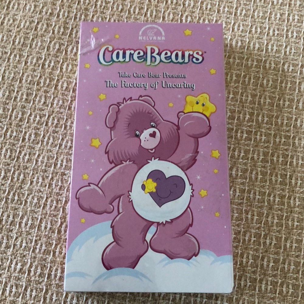 NIP Care Bears Movie DVD -#12   VCR library-The Factory of Uncaring